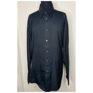 Mens Calvin Klein Long Sleeve Button Up Shirt Sz L